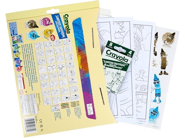 Crayola Retired Colors Coloring & Activity Set