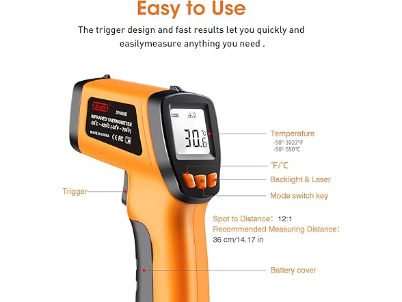 XinJiaYi Infrared Thermometer