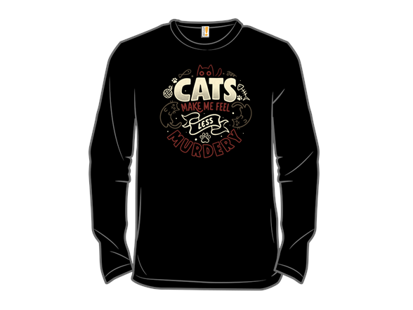 Cats Make Me Less Murdery