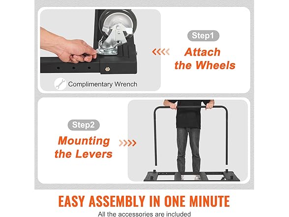 VEVOR Drywall Cart - 1800lbs Capacity
