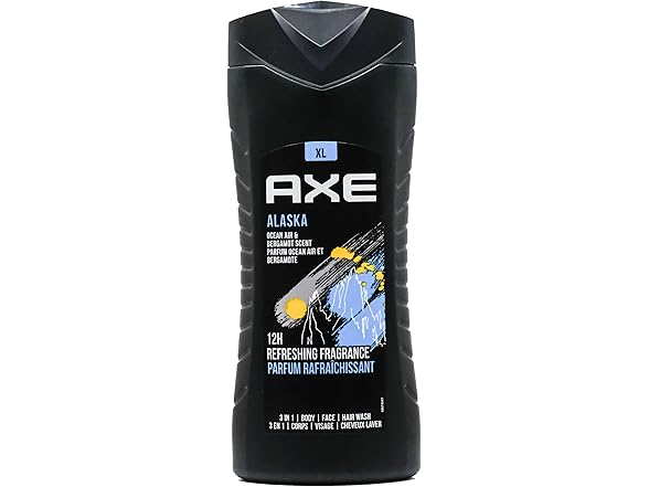AXE 3-IN-1 Body, Face, Hair Wash, Variety Pack