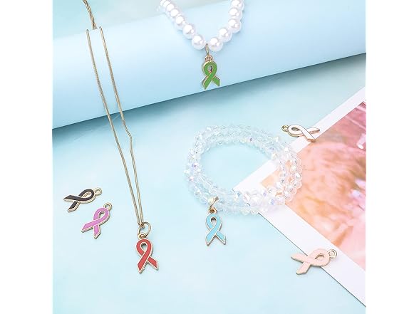 Hendevl Breast Cancer Awareness Charms