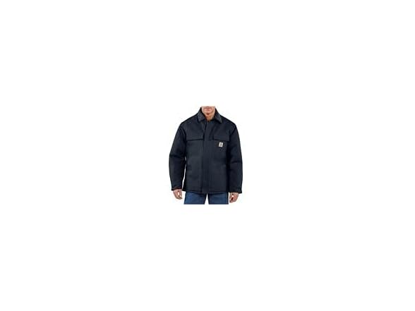 Carhartt Duck Insulated Coat Navy (M)