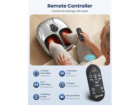 Fsa Shiatsu Foot Massager With Heat