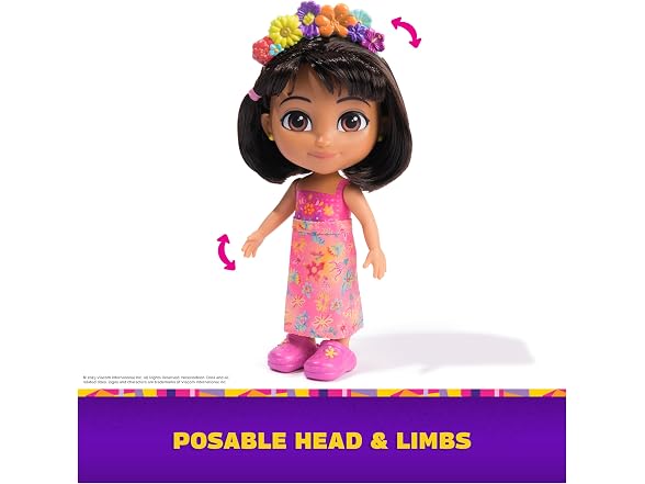 Dora, Dress Up Adventure Dora, 6-inch Doll