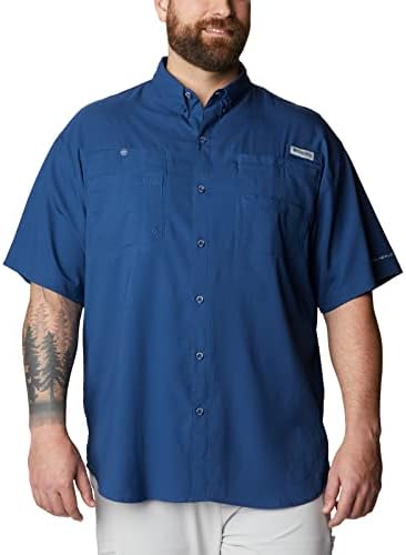 Columbia Men's Standard Tamiami II SS Shirt, Carbon, X-Large