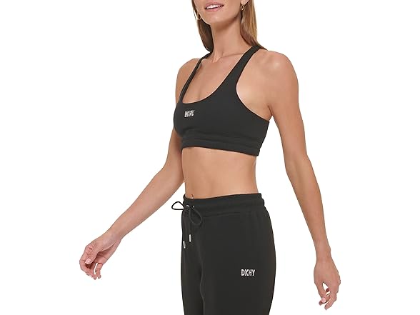DKNY Womens Performance Yoga Sports Bra (S)