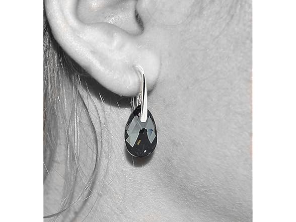 ROYAL CRYSTALS Teardrop Earrings Silver 925