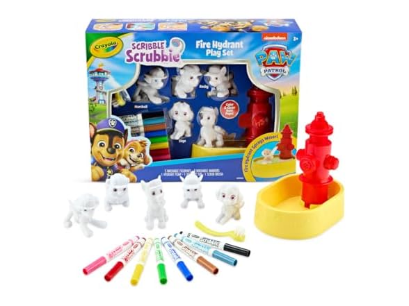 Crayola Scribble Scrubbies PAW Patrol Toy Art Set