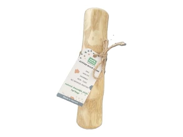KITA Dog Coffee Wood Dog Chew Toy
