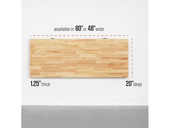 SafeRacks Wall Mounted Folding Table & Workbench