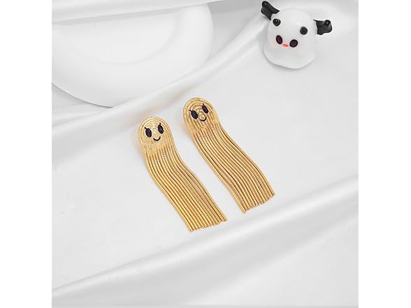 HolidayQbee Halloween Ghost Earrings