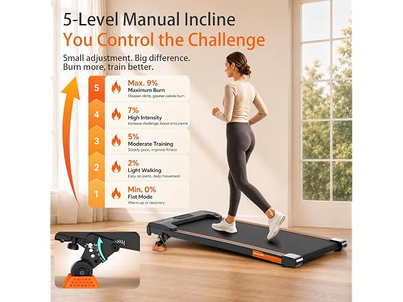 LIFErank Walking Pad Treadmill for Home
