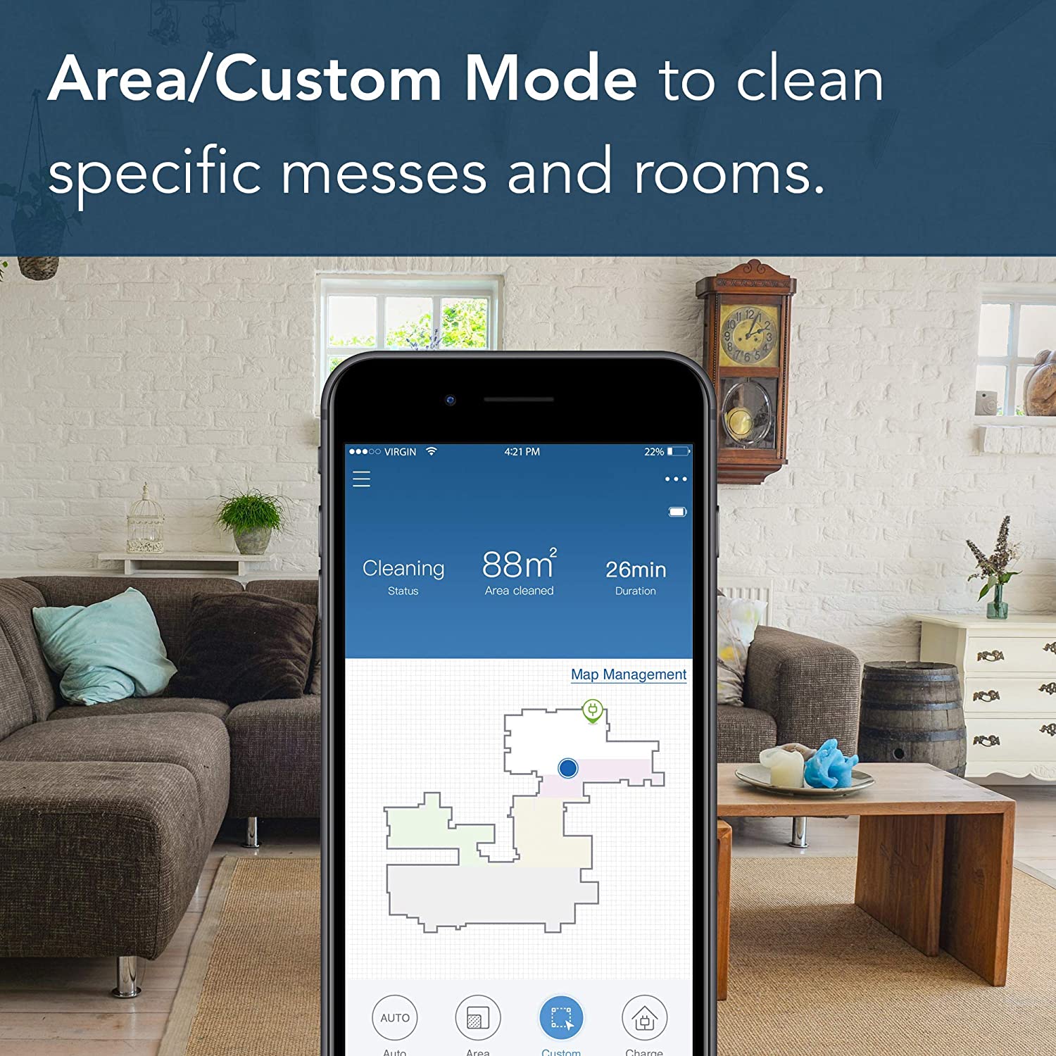 ECOVACS OZMO Vacuuming & Mopping Robot (Open Box) - Gallery 14