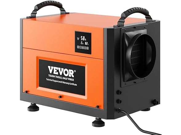 VEVOR 125 Pints Commercial Dehumidifier