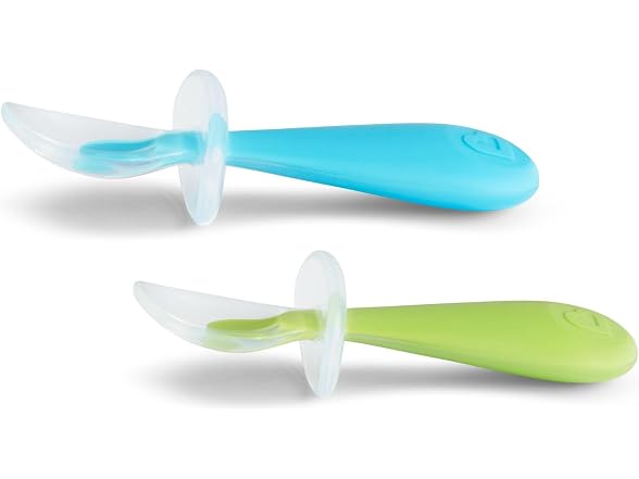 Munchkin Gentle Scoop™ Silicone Training Spoons