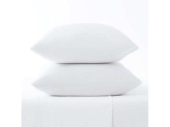 Linen Closet Cotton Percale King Pillowcases