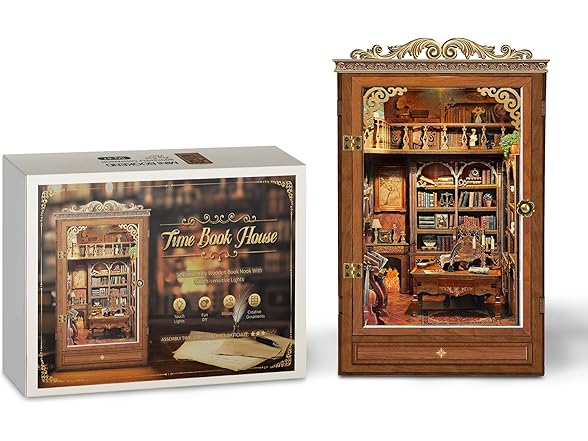 Time Book House Book Nook Kit
