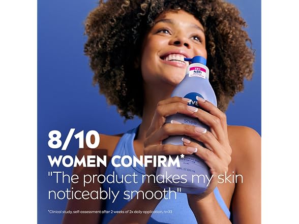 NIVEA Shea Nourish Body Lotion with Shea Butter