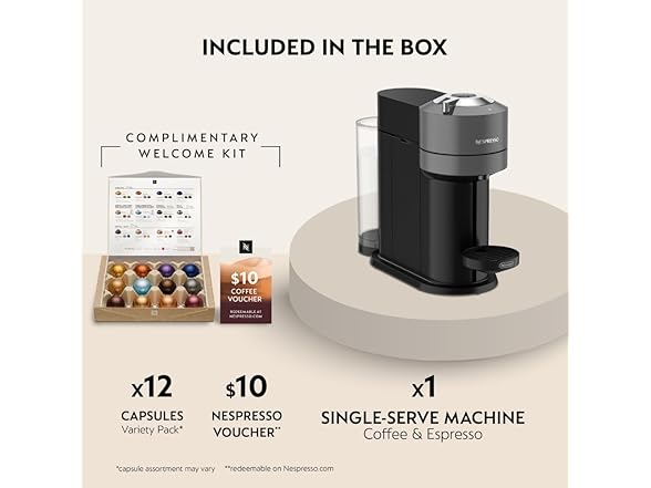 Nespresso Vertuo Next Coffee and Espresso Maker