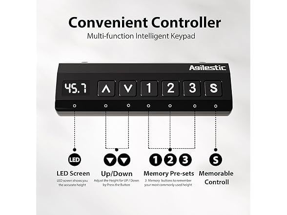 Agilestic L-Shaped Standing Desk