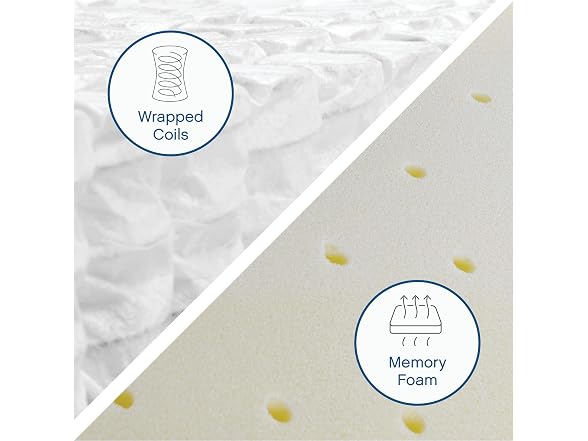 Vibe Quilted Hybrid 12" Cal King Mattress