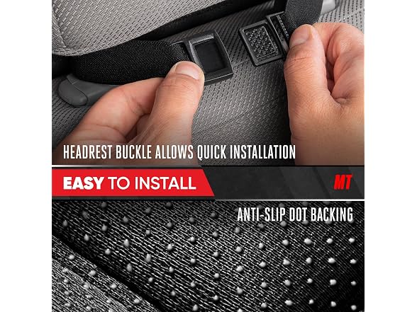 Motor Trend LuxeFit Seat Covers 2-Pack