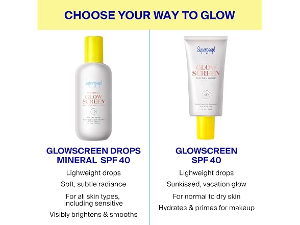 Supergoop! Mineral Glowscreen SPF 40