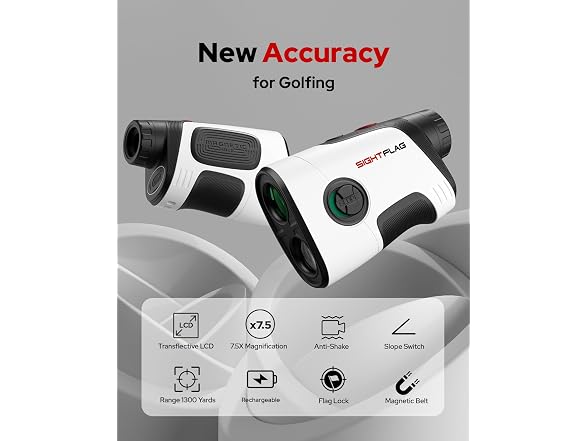 SIGHTFLAG GF2 Golf Rangefinder 1300YD