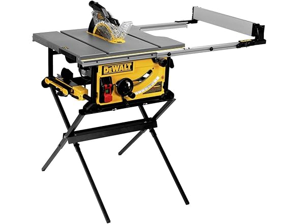 DEWALT DWE7491RS 10-Inch Table Saw with Rolling Stand