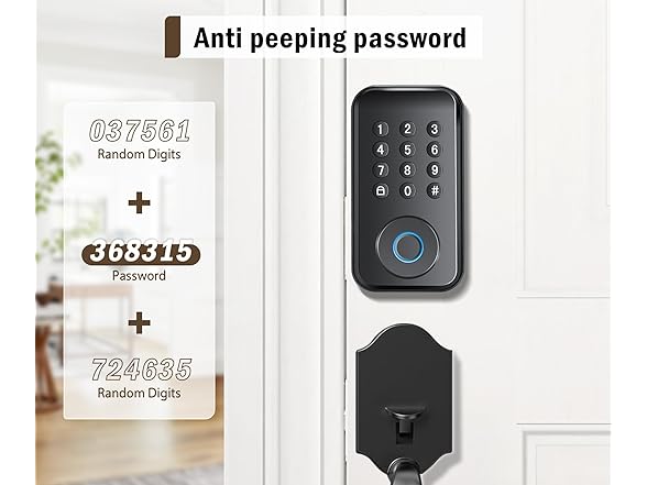 chautday Keyless Entry Door Lock | APP Available