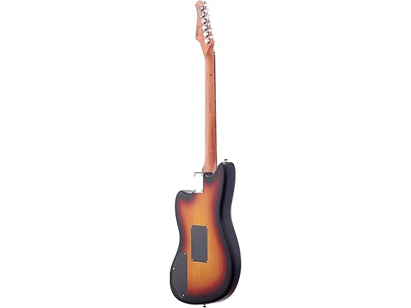 IYV 6 String Semi Hollow Electric Acoustic Guitar