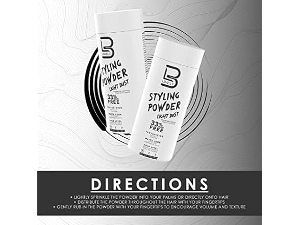 Level 3 Styling Powder, Light Hold, 1 oz, 2 Pack
