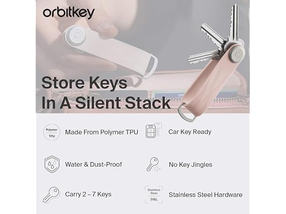 Orbitkey ORBACTO2DP Orbitkey Active Rubber Key Org