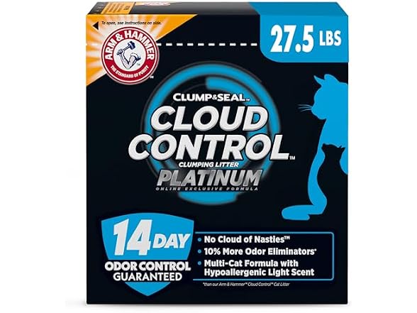 ARM & Hammer Cloud Control Platinum Cat Litter