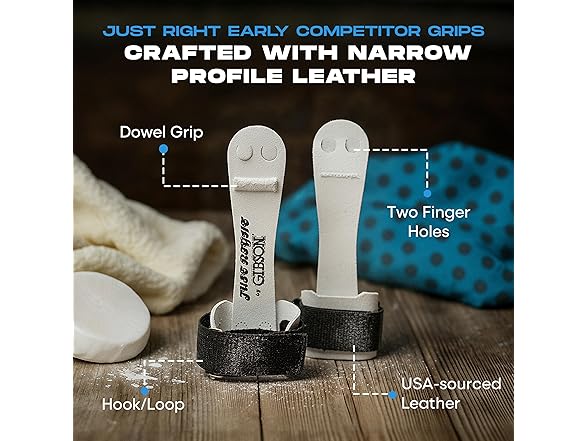 Gibson Just Right Gymnastics Grips XXS