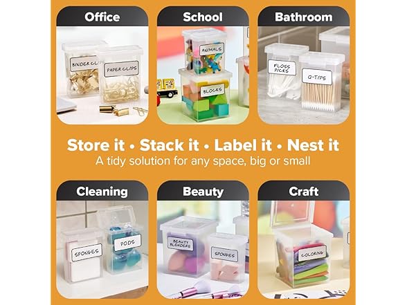 Bostitch Konnect Storage Containers with Lids