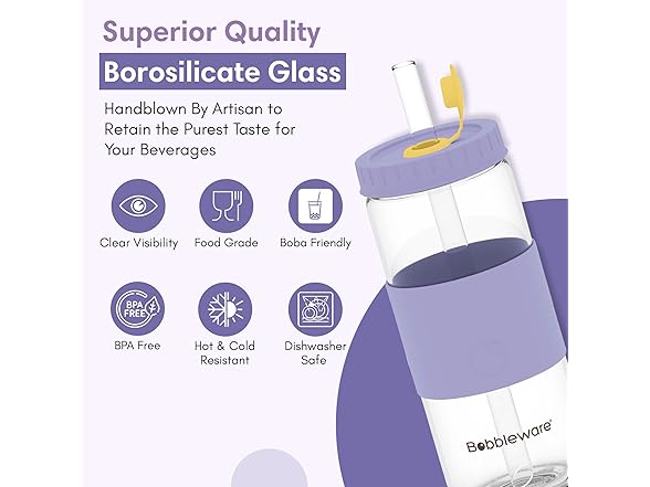 Borosilicate Boba Cup