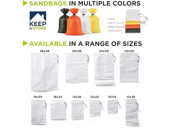 Heavy Duty Sandbags