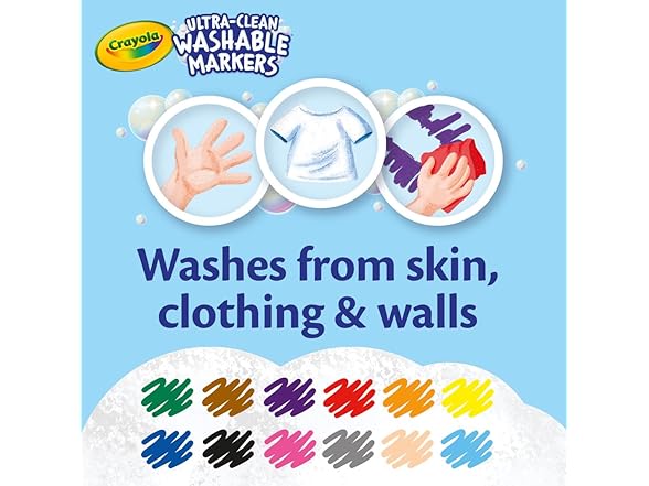 Crayola Broad Line Markers (12 Count)