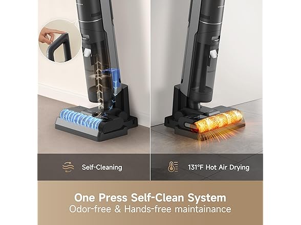 DREAME H12S Cordless Vacuum Mop Black