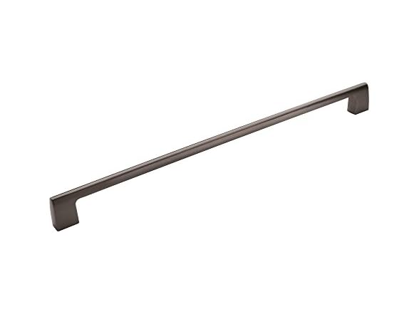 Amerock Riva Pull, 18", Graphite