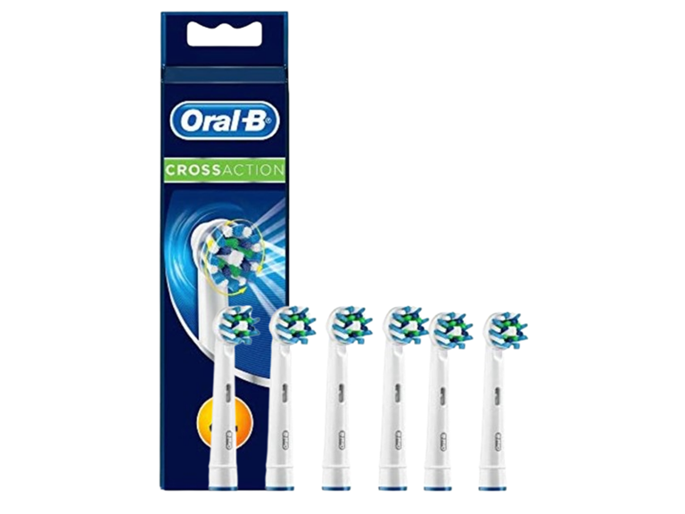 Oral-B Cross Action Replacement Brush Heads 6-Count