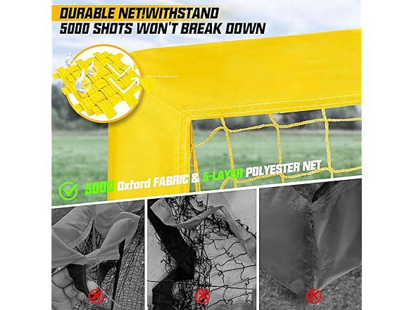 UZTUGG Soccer Goals 2 Pack 4' x 3'