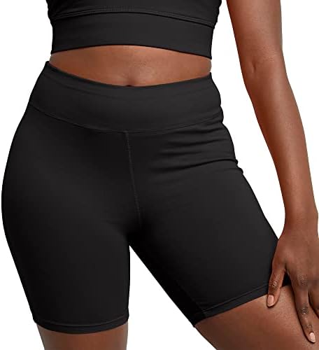Hanes Womens Stretch Jersey Bike Short