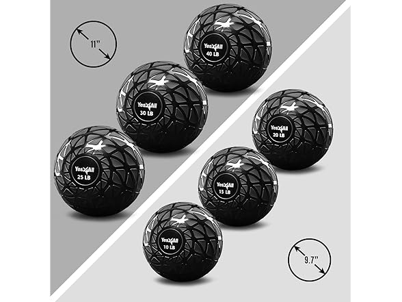 Yes4All Slam Balls, 30lb Medicine Ball