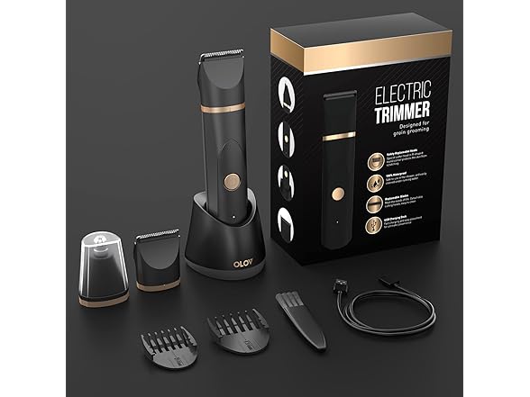 OLOV Electric Body Hair Trimmer