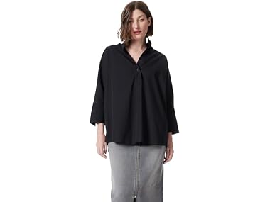 $6.99, Was $99, 92% Off! DEE Ocleppo Women Hailey Stand Collar Shirt dealfomo