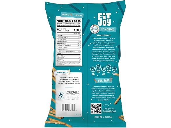 GRAIN FREE FRETZELS SEA SALT STICKS