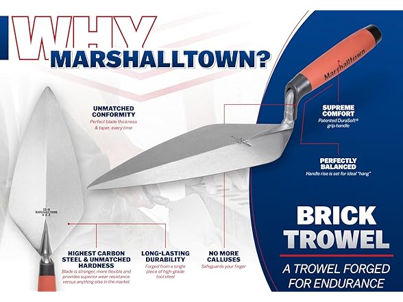 MARSHALLTOWN London Brick Trowels
